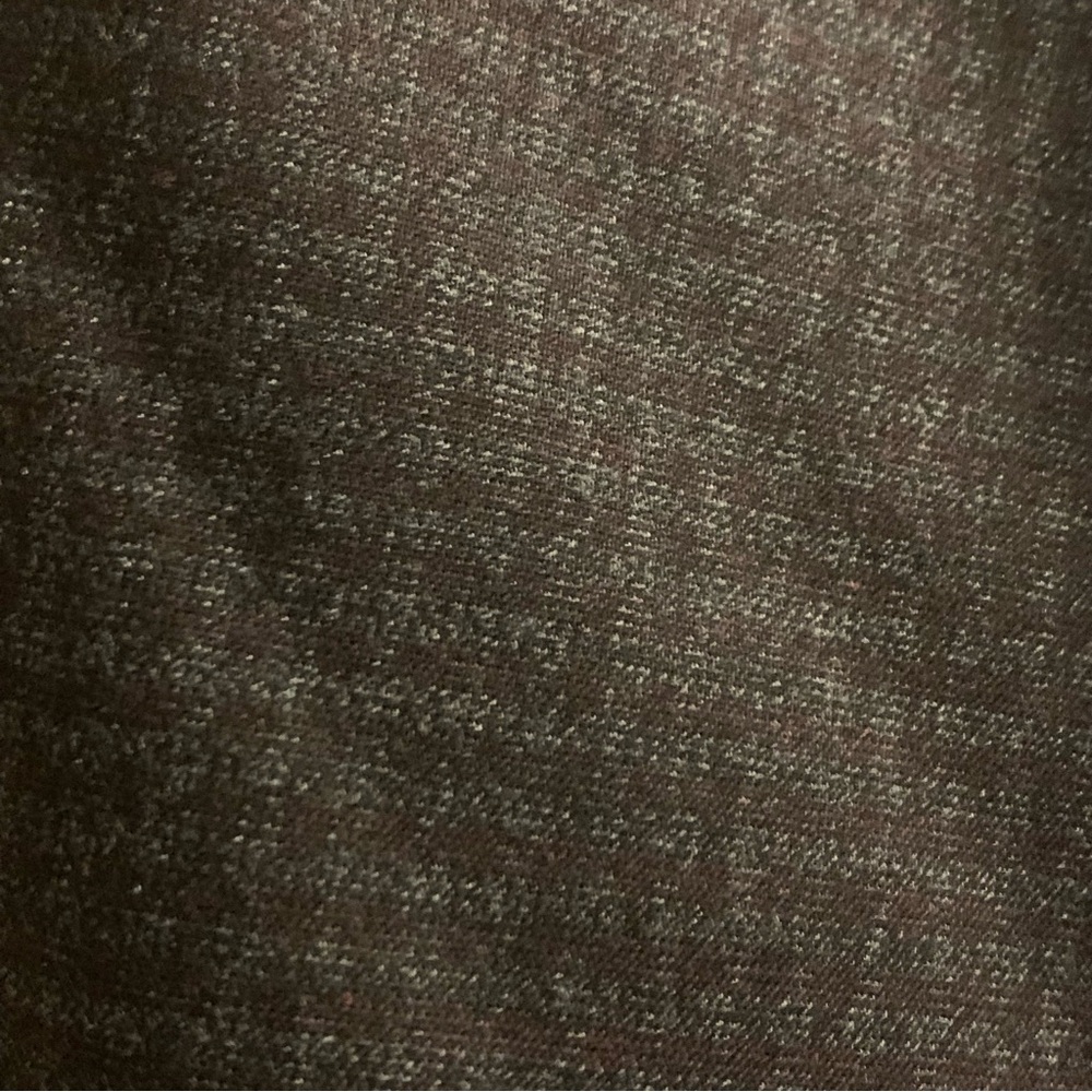 NWOT Ann Taylor Factory Charcoal gray burgundy Check dress pants Sz 10 - Picture 10 of 16